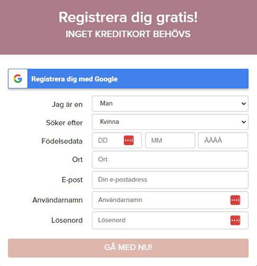 Registrering (Hur kan jag registrera mig på ChattaTillsammans?)